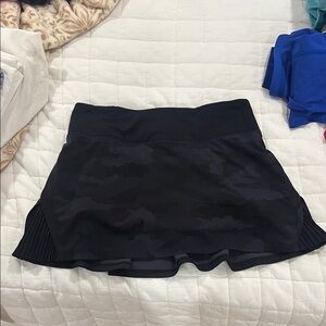 Lululemon Athletica Camo Mini Skirt with Pleats